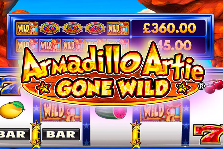 Armadillo Artie Gone Wild - DWG slot at Max Casino Casino