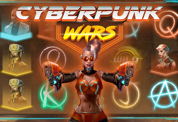Cyberpunk Wars - Woohoo slot at Max Casino Casino